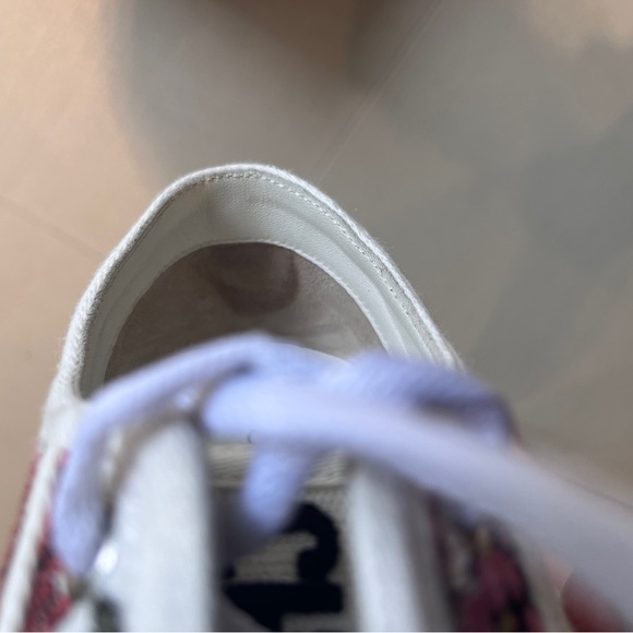 DIOR Walk'n'Dior Platform Floral Sneaker 37 US - Picture 6 of 7
